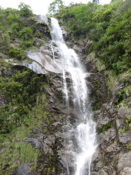 One of the thousands of waterfalls in North Sikkim