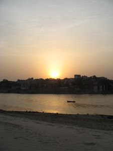 Sunset in Varanasi