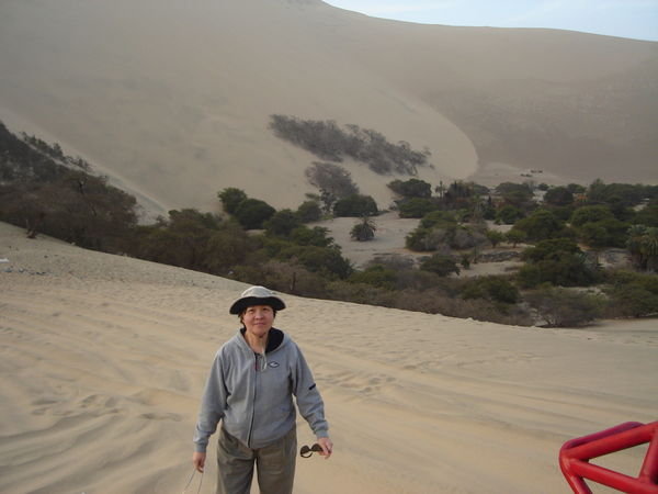 mom in desert