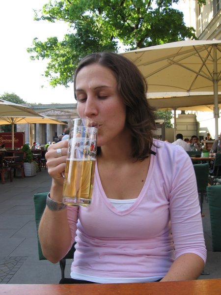 Beer + Jet lag = stupor