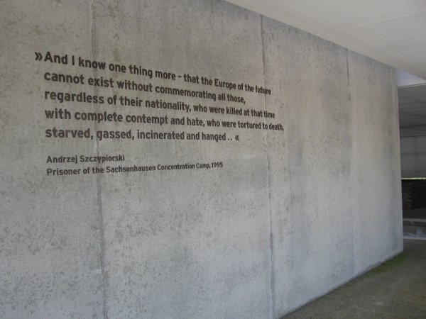 Sachsenhausen Crematorium memorial