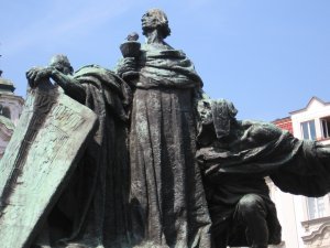 Loving the dramatic statues in Prague