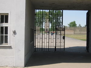Sachsenhausen gates - "work will set you free"