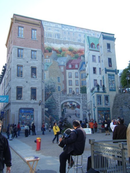 Vieux (Old) Quebec Murals