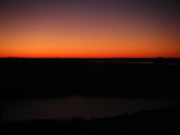 Arcadia National Park Sunset