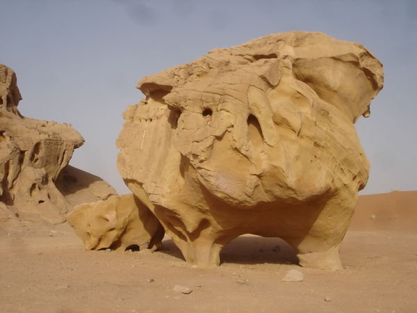Rock formation - Wadi Rum