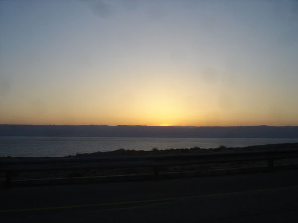 Sunset by the Dead Sea
