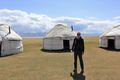 Our yurt camp at Song-Kul Lake