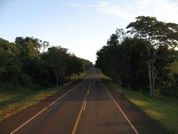 Shot from the bus south of Puerto Iguazu