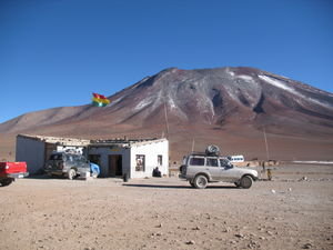 The Bolivian border