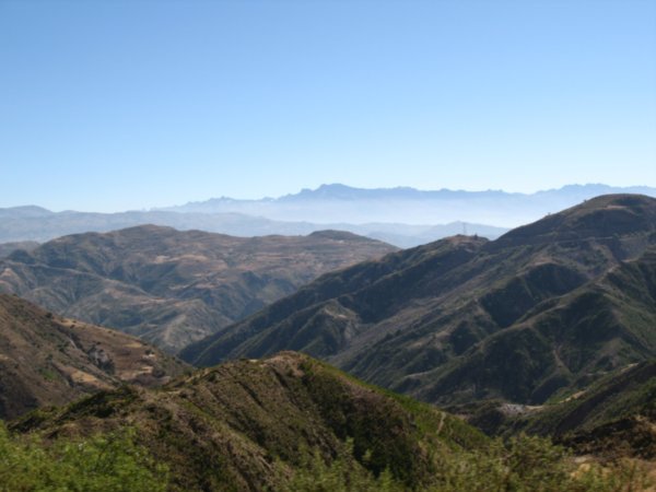 Scenery - road out of Cochabamba