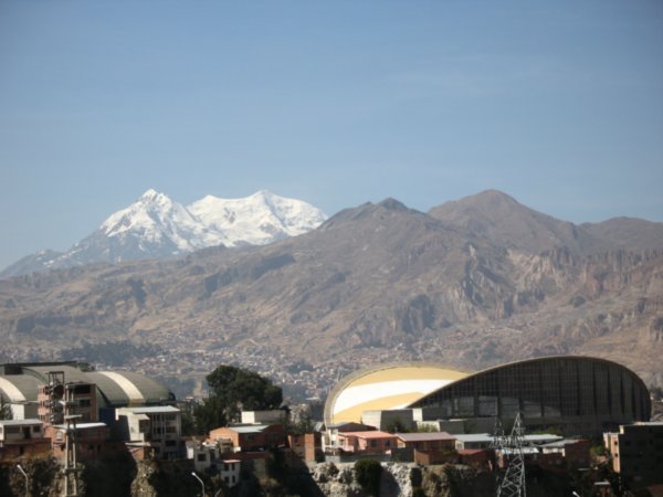 Mountain overlooking La Paz