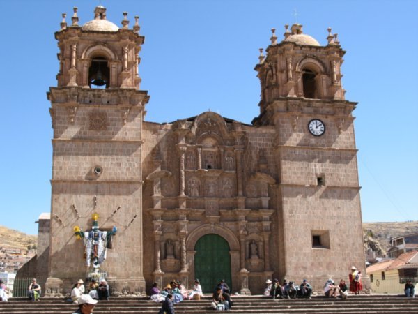 Church, Puno main plaza