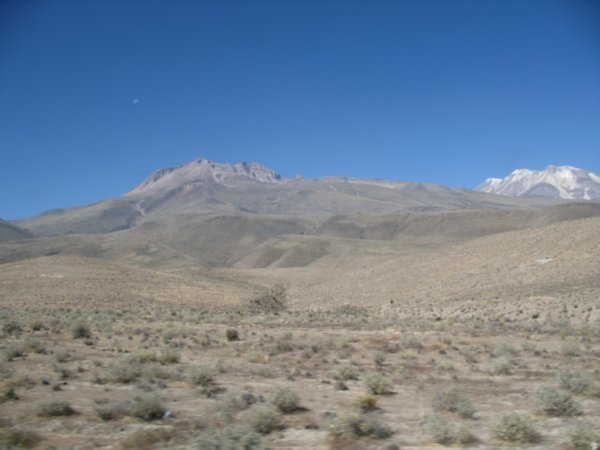 Scenery on the way to Arequipa