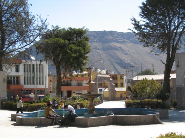 Chivay's plaza