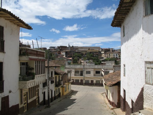 Some town we passed through on the road to Loja