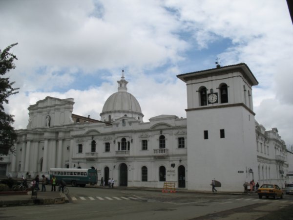 Main plaza, Popayan
