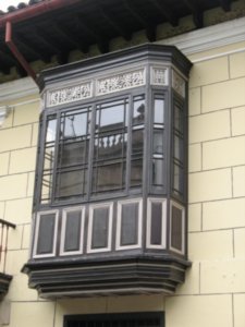 Window, La Candelaria, Bogota