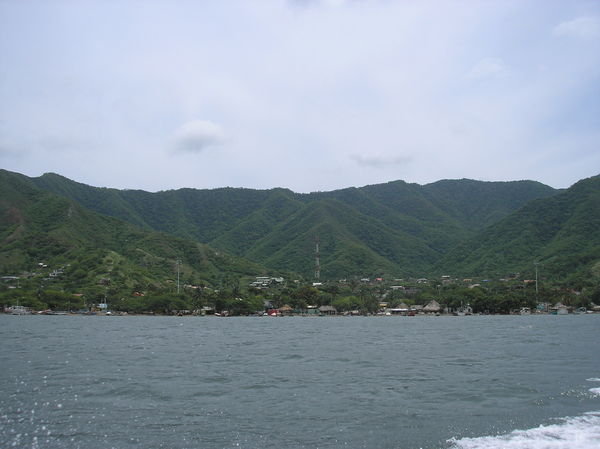 Taganga from the boat