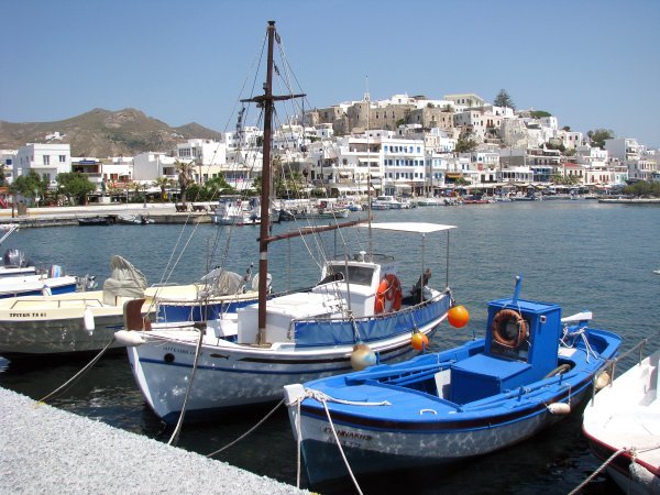 Overlooking Naxos