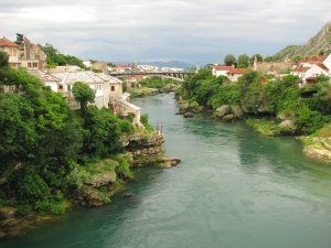 The Green River at Mostar