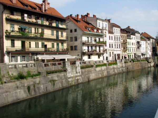 Houses along the river