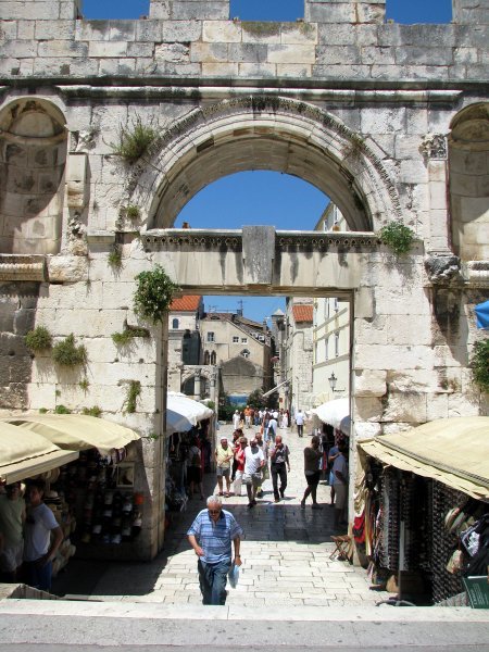 The Entrance to the old city of Split