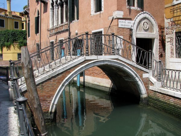 Bridge over small canal