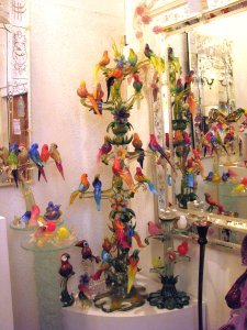 Birds in gallery