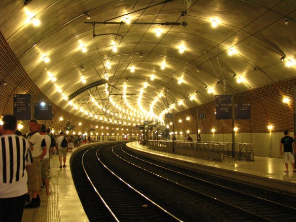 The train station Monte Carlo 