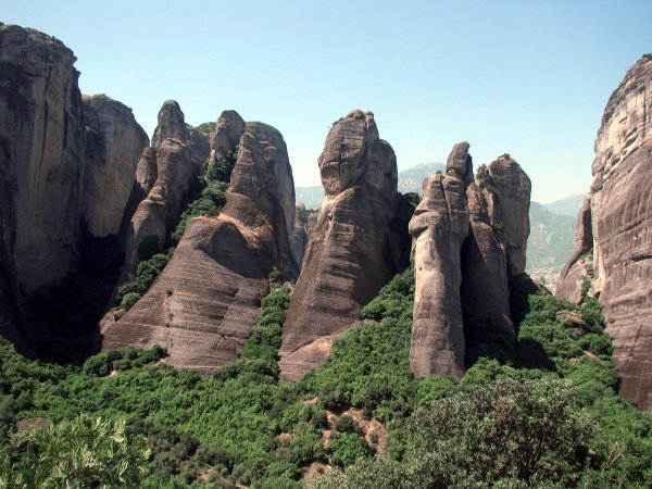 The rock forests of Meteora