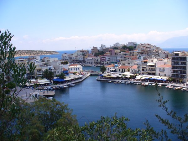 The harbour where Athena and Artemis bathed in the waters of the lake