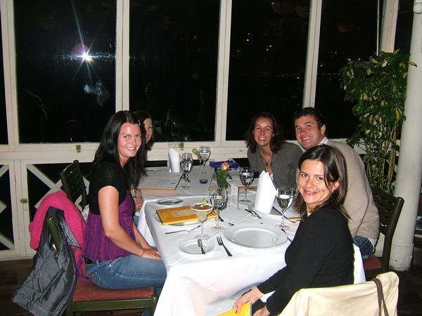 Ella´s birthday dinner - Kat, Alex, Ella, Jason,Cynthia