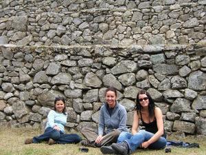 After our sleep on Machu Picchu