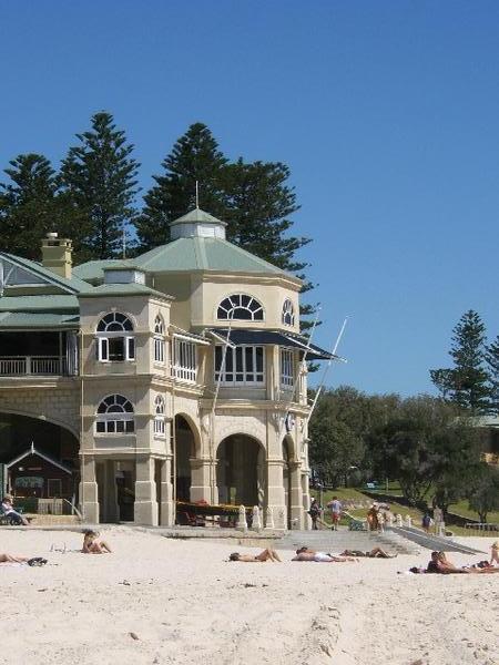Venue for Sunday sessions Cottesloe beach