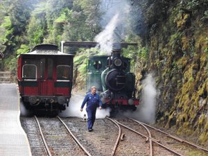 The West Coast Wilderness Railway - Steam Train