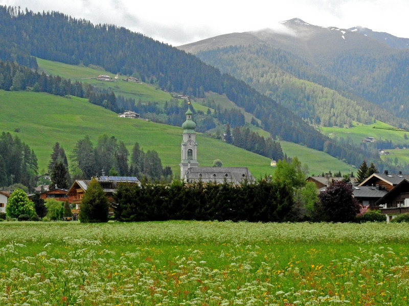 Beautiful countryside near Austrian border
