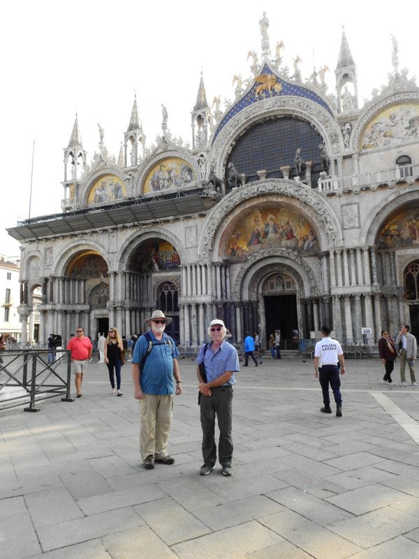 Ed & Doug in front of San Marco Cathedral