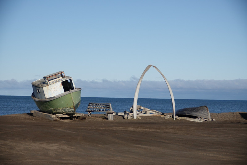 Whale Jaw Bones - the iconic image for Barrow