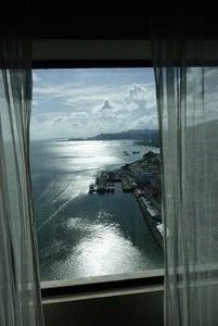 Sandakan - view from our room