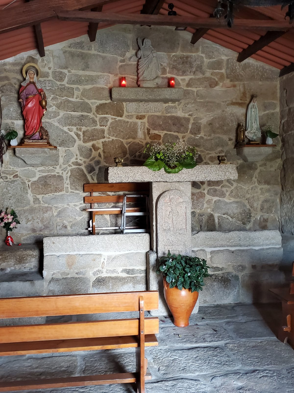 A very simple church outside of Pontevedra 