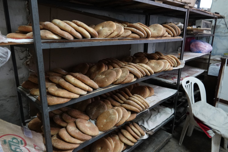 Always fresh and delicious bread available