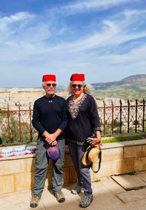 When in Fez, need to wear the Fez hat!