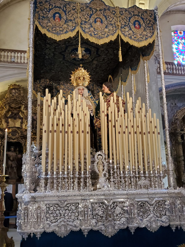 Virgin Mary Float Seville