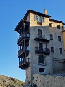 Hanging houses. What Cuenca is known for