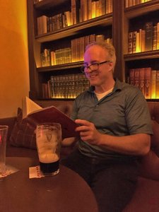 The Scholar with his Guiness