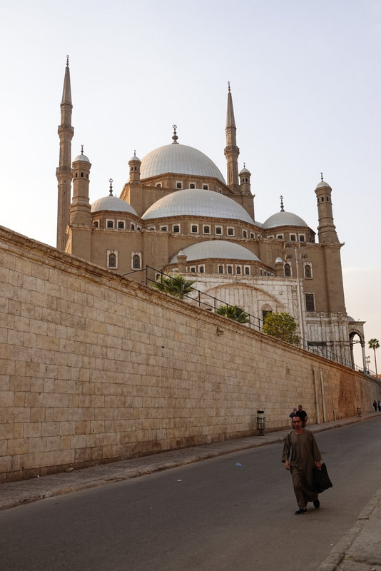 The mosque of Mohammad Ali at the Citadel in Cairo