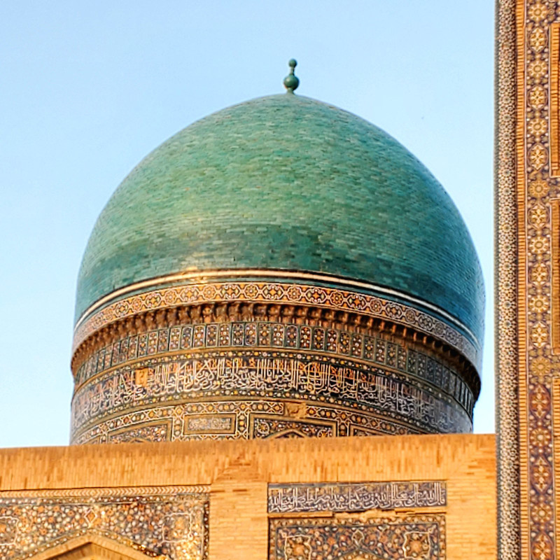 The mosque domes are gorgeous, especially near sunset.