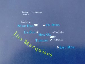 Map of the Marquesas 