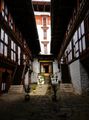 Inside the Bumthang Jayker Dzong (admin building)